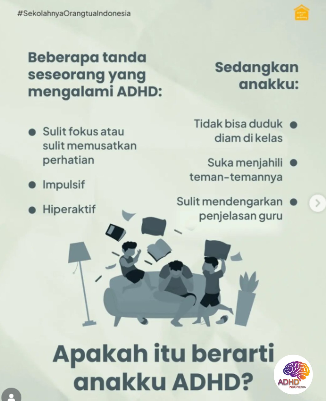 Ciri dan Gejala ADHD pada Anak Usia Dini di Kota Bengkulu