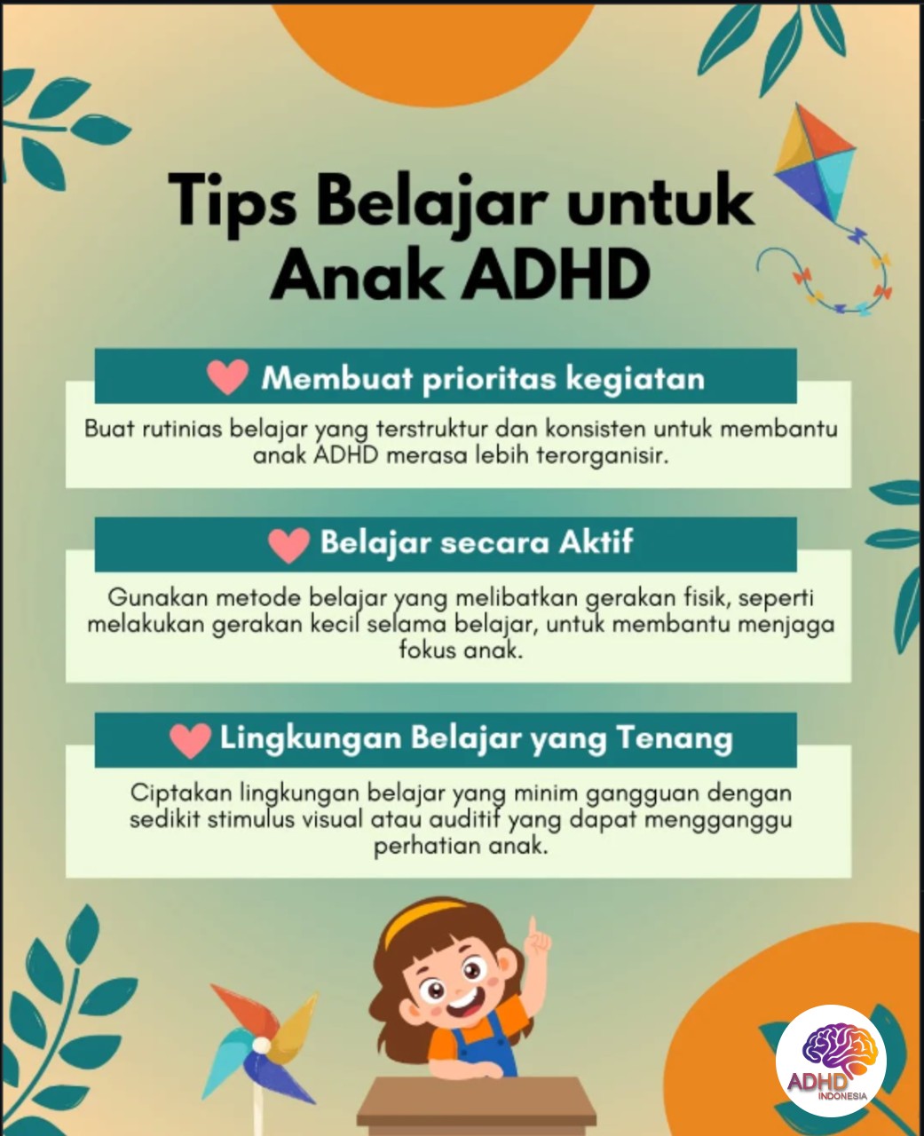 Strategi Belajar yang Cocok untuk Anak ADHD di Kota Bengkulu